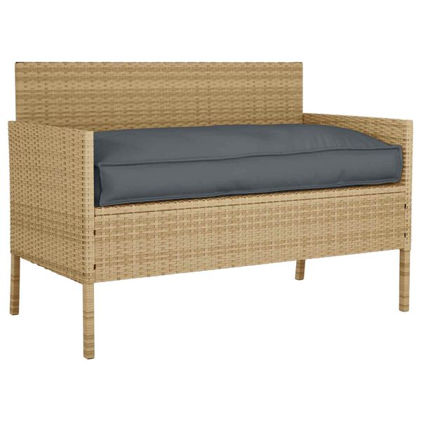 vidaXL Cushion Anthracite 120 x 60 x 12 cm Oxford Fabric