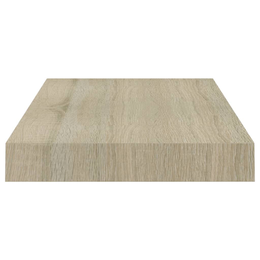 vidaXL Floating Wall Shelves 4 pcs Oak 40x23x3.8 cm MDF