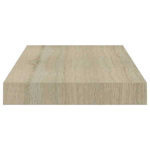 vidaXL Floating Wall Shelves 4 pcs Oak 40x23x3.8 cm MDF