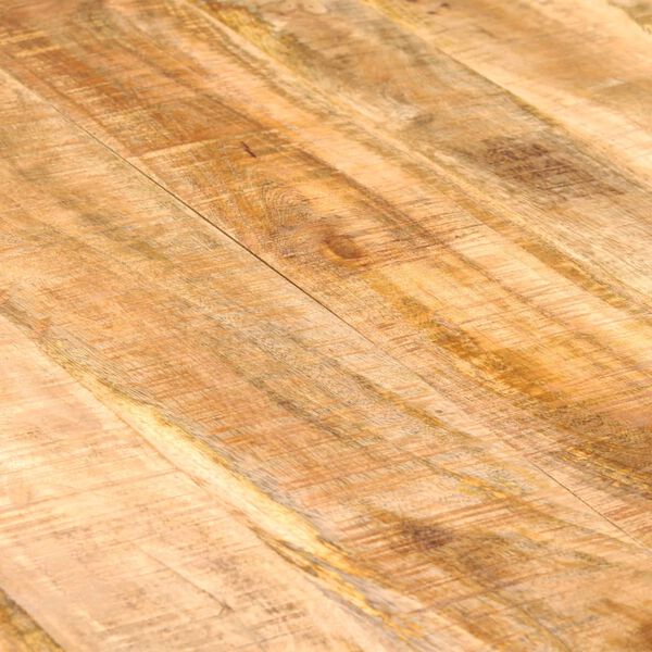 vidaXL Dining Table Solid Mango Wood and Steel 180 cm