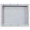vidaXL Shower Niche Matt Grey 41x51x10 cm