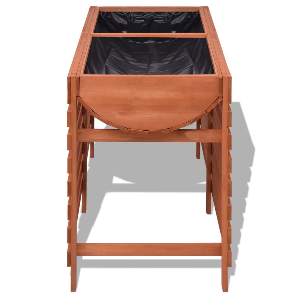 vidaXL Planter 100x50x71 cm Wood