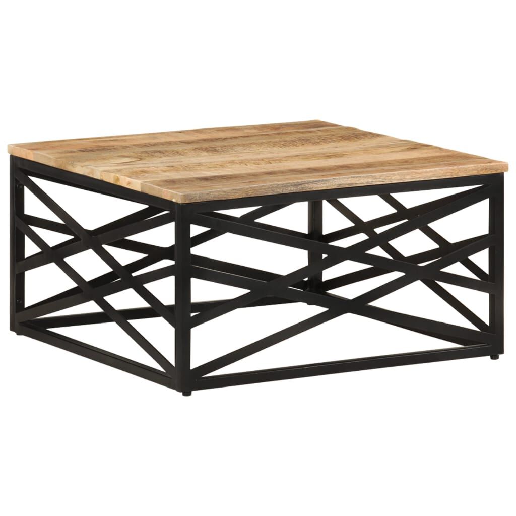 vidaXL Coffee Table 68x68x35 cm Solid Mango Wood