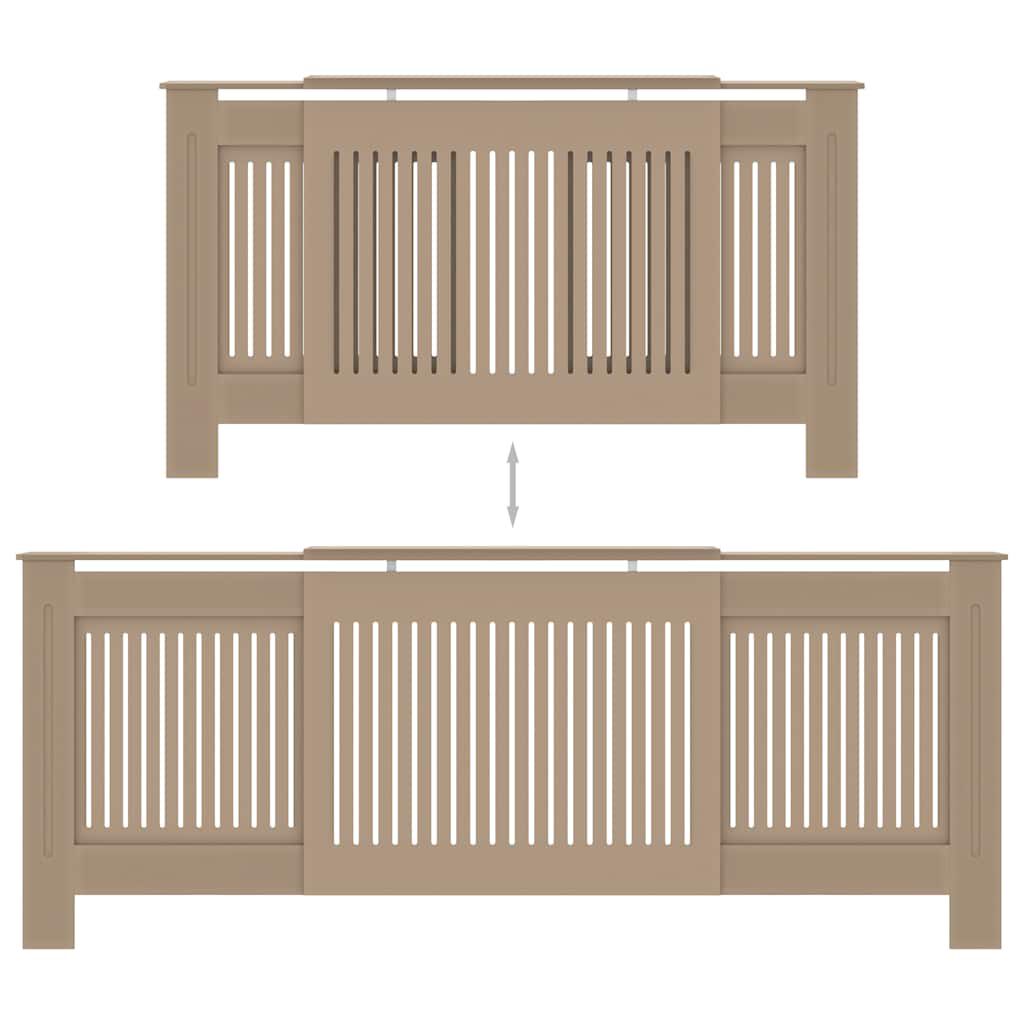 vidaXL MDF Radiator Cover 205 cm