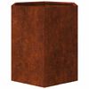 vidaXL Planter Rusty 40x40x45 cm Corten Steel