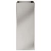 vidaXL Planter Silver 32x29x75 cm Stainless Steel