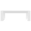 vidaXL Coffee Table White 102x50x35 cm Engineered Wood