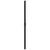 vidaXL Interior Door ESG Glass and Aluminium 83x201.5 cm Black