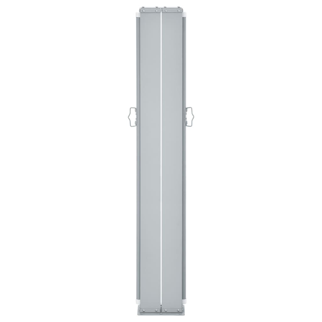 vidaXL Retractable Side Awning Black 140x1000 cm