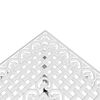 vidaXL 5 Piece Garden Dining Set White Cast Aluminium