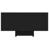 vidaXL Coffee Table Black 85x55x31 cm Engineered Wood