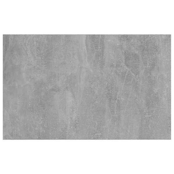 vidaXL Bookshelf Boards 4 pcs Concrete Grey 80x50x1.5 cm Engineered Wood