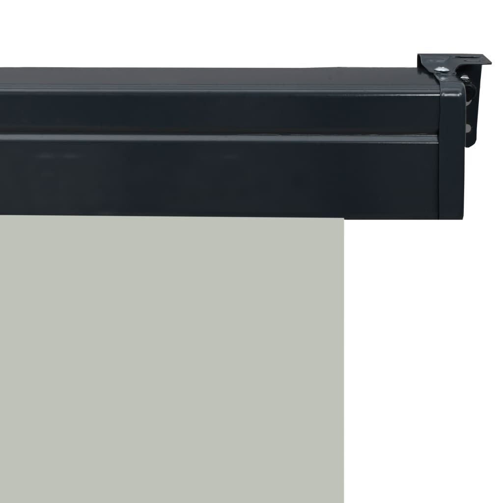 vidaXL Balcony Side Awning 85x250 cm Grey