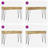 vidaXL Console Table 120x35x76 cm Solid Teak