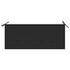 vidaXL Garden Bench with Cushion 120 cm Bamboo