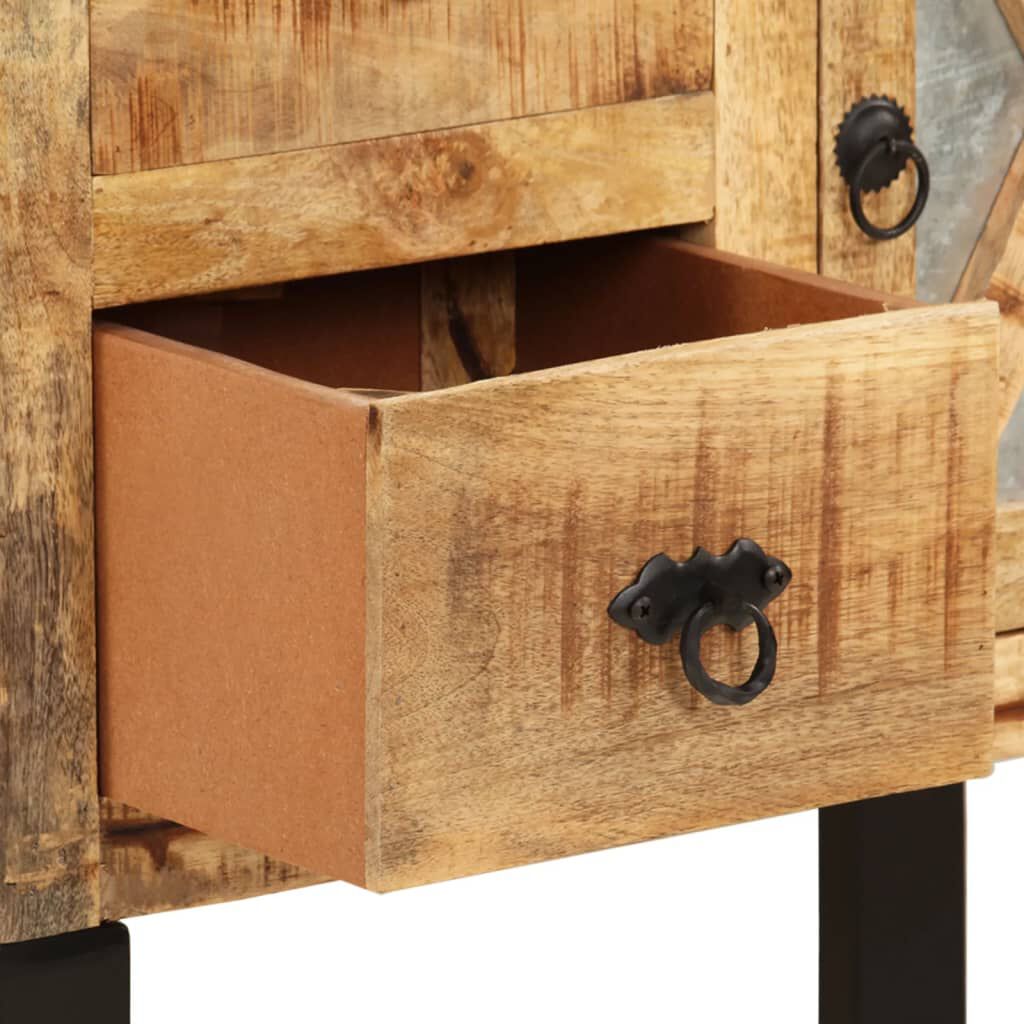 vidaXL Sideboard 60x30x76 cm Solid Mango Wood