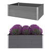 vidaXL Garden Raised Bed WPC 150x100x54 cm Grey