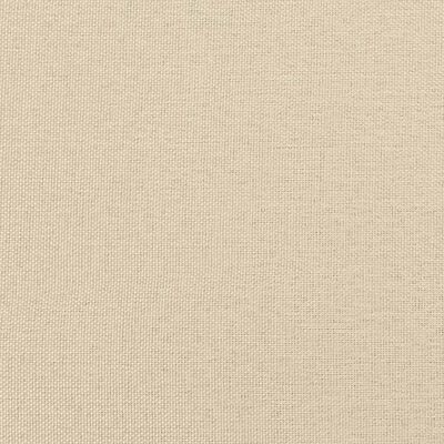 vidaXL Stand up Recliner Chair Cream Fabric