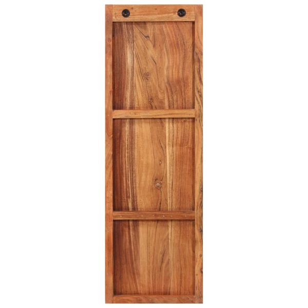 vidaXL Wall-mounted Coat Racks 2 pcs 36x3x110 cm Solid Acacia Wood