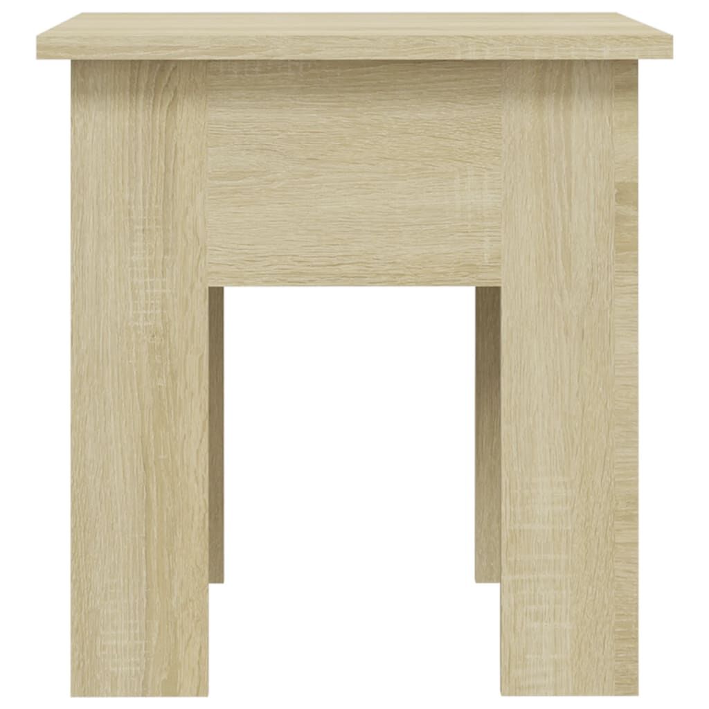 vidaXL Coffee Table Sonoma Oak 40x40x42 cm Engineered Wood