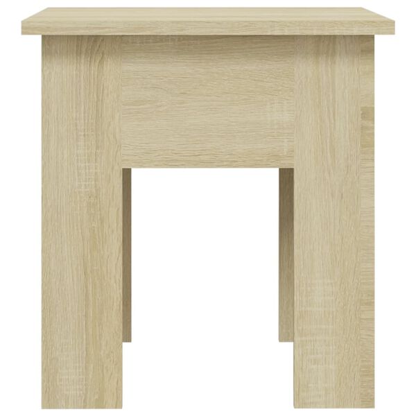vidaXL Coffee Table Sonoma Oak 40x40x42 cm Engineered Wood