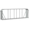 vidaXL Log Holder Light Grey 300x45x100 cm Galvanised Steel