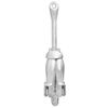 vidaXL Folding Anchor with Rope Silver 3.2 kg Malleable Iron