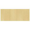 vidaXL Room Divider Light Natural 165x400 cm Bamboo