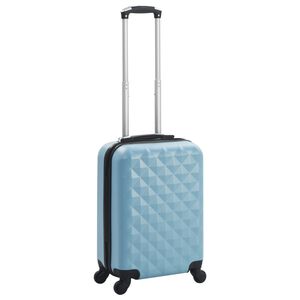 vidaXL Hardcase Trolley Blue ABS