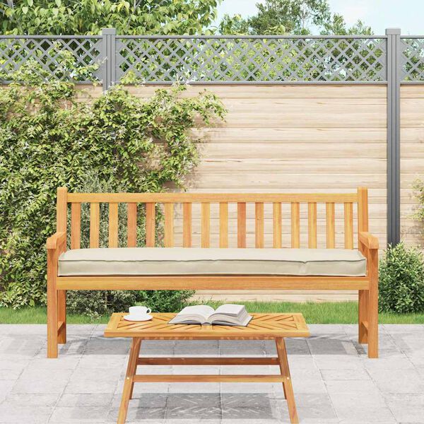 vidaXL Pallet Cushion Cream 200 x 40 x 8 cm Oxford Fbric