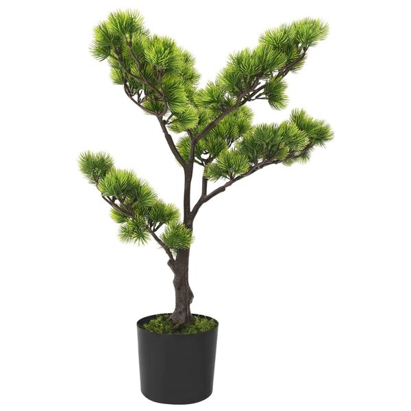 vidaXL Artificial Pinus Bonsai with Pot 60 cm Green