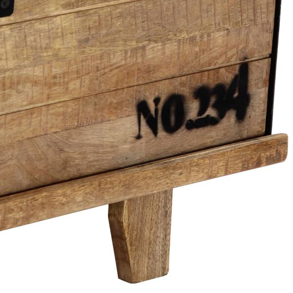 vidaXL TV Cabinet 120x30x40 cm Solid Mango Wood