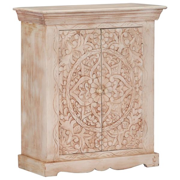 vidaXL Sideboard 65x30x75 cm Solid Mango Wood