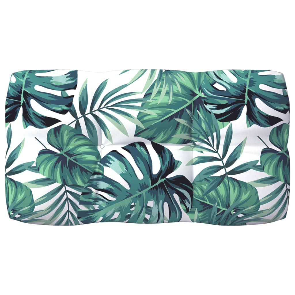 vidaXL Pallet Sofa Cushions 7 pcs Leaf Pattern
