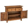 vidaXL Sideboard Solid Mahogany Wood 75x30x65 cm
