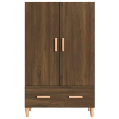 vidaXL Highboard Brown Oak 70x31x115 cm Engineered Wood