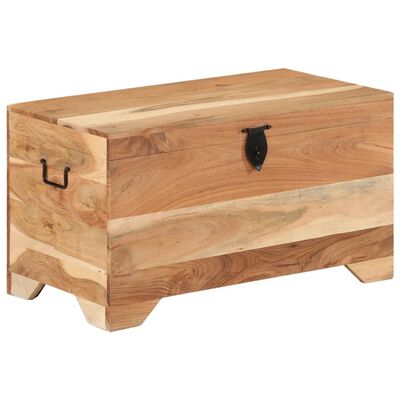 vidaXL Storage Chest Solid Acacia Wood