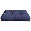 vidaXL Pallet Cushion Navy Blue 58x58x10 cm Oxford Fabric