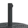 vidaXL Parasol Base for Ø38 / 48 mm Poles 25 kg Round