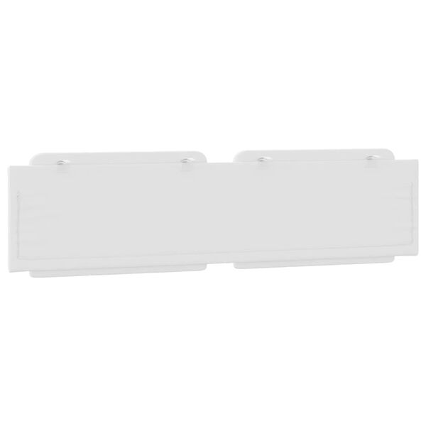 vidaXL Headboard Cushion "Zadar" White 193 cm Faux Leather