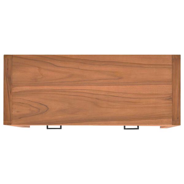 vidaXL TV Cabinet 100x40x45 cm Teak Wood