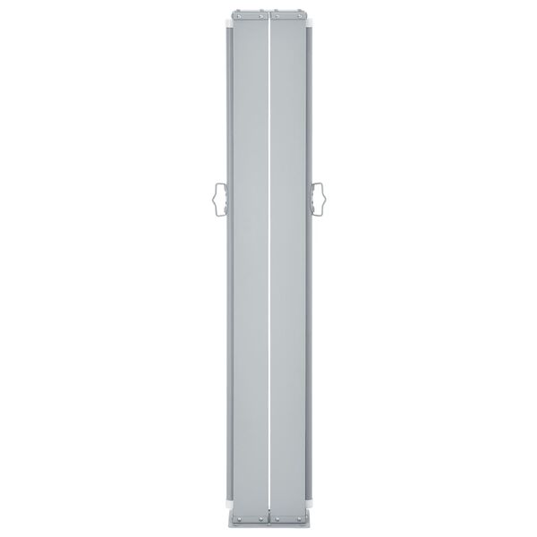 vidaXL Retractable Side Awning Anthracite 100x1000 cm