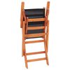 vidaXL 7 Piece Outdoor Dining Set Solid Eucalyptus Wood and Textilene