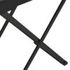 vidaXL Folding Table Black 48x34x61 cm MDF