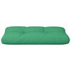 vidaXL Pallet Cushion Green 70x40x12 cm Fabric