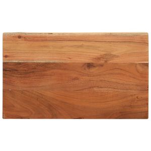 vidaXL Table Top 60x40x3.8 cm Rectangular Solid Wood Acacia