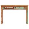 vidaXL Console Table 110x30x75 cm Solid Wood Reclaimed