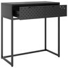 vidaXL Console Table Anthracite 72x35x75 cm Steel
