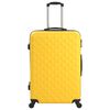 vidaXL Hardcase Trolley Set 3 pcs Yellow ABS