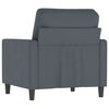 vidaXL Sofa Chair Dark Grey 60 cm Velvet